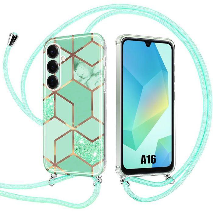 Coque de protection - BOOLING - Samsung Galaxy A16 4G/5G - Hybride - Anti-Rayures - Avec Cordon