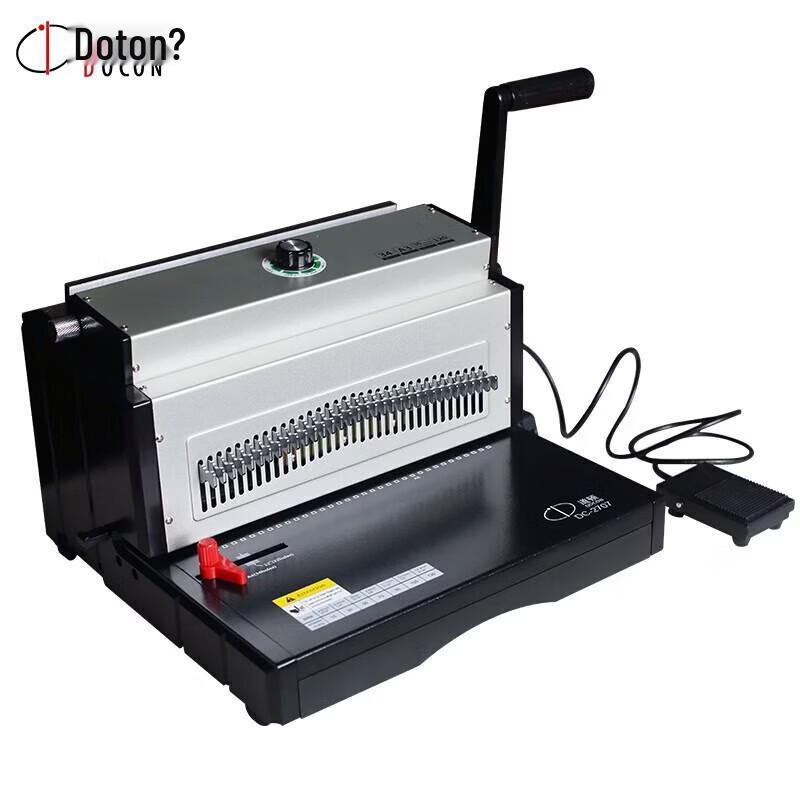 DOCON DC-2707 A4 34-Hole Iron Coil Binding Machine