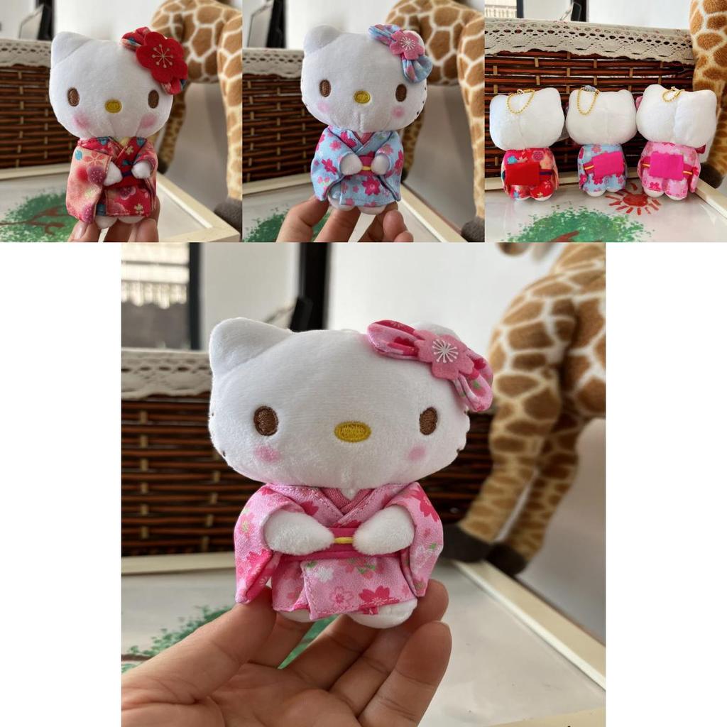 Sanrio Hello Kitty Kimono Plush Toy With Standing Design For Kids And Collectors