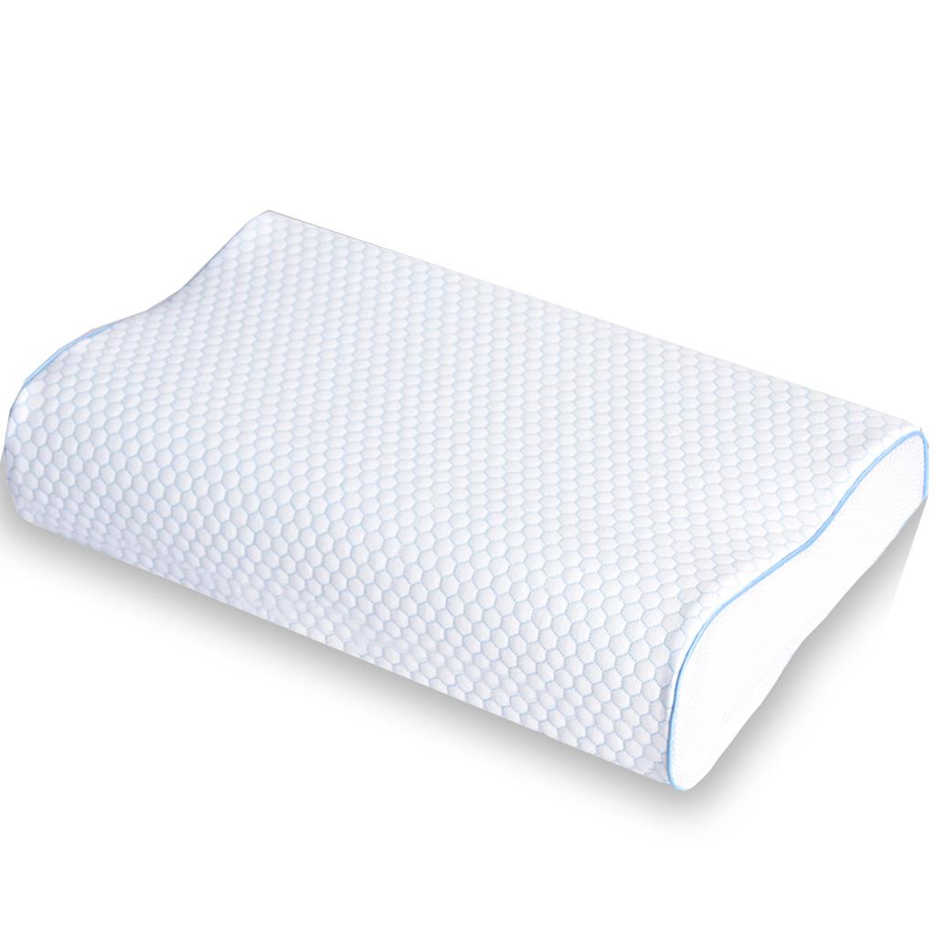 Memory Foam Pillow, Orthopedic Pillow for Neck Pain, 3D Ergonomic Pillow, Side and Back Pillow for Neck Pain, Ideal for Side, Back, and Stomach