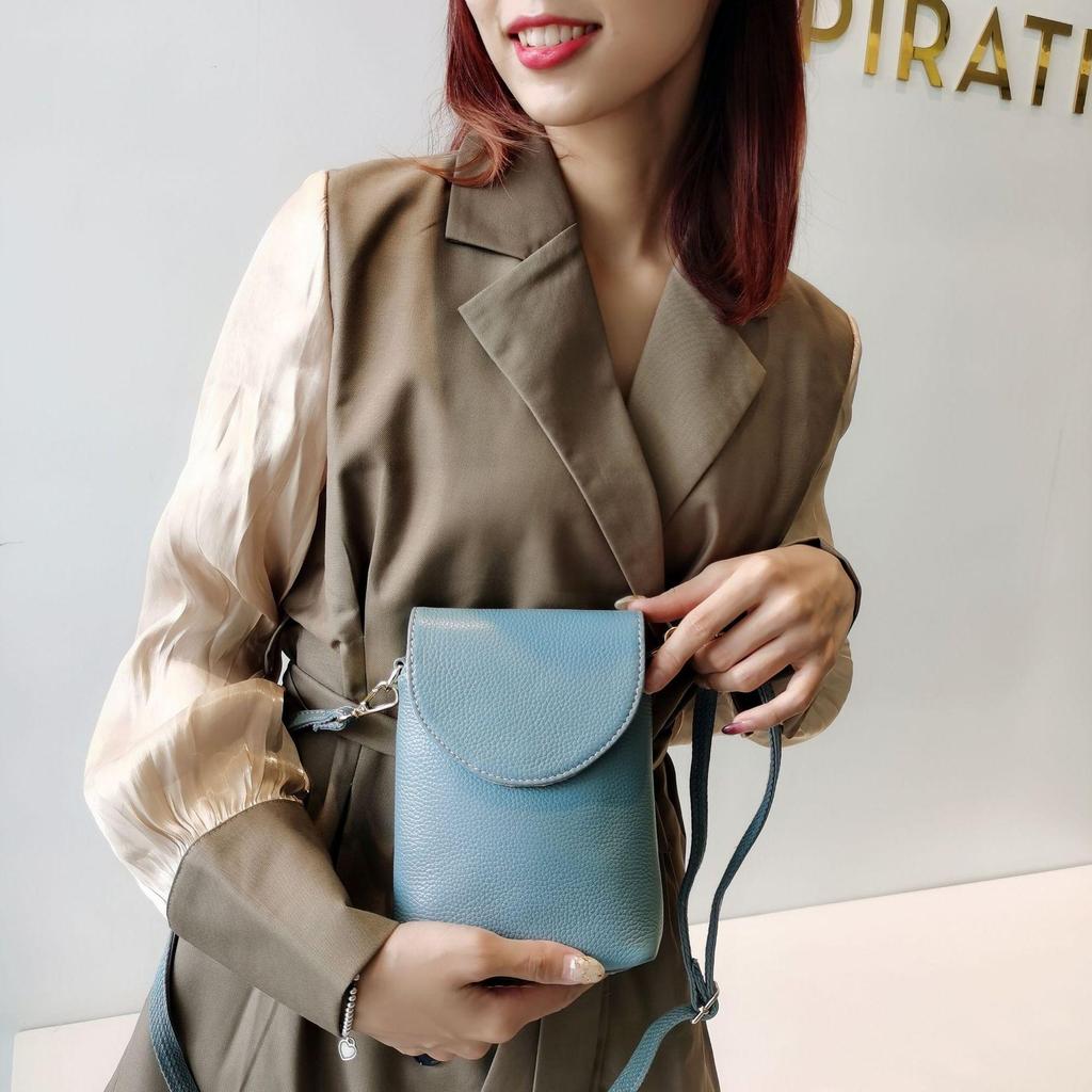 Genuine Cowhide Women's Versatile Clutch & Shoulder Bag - 2025 New Trendy Style, Lightweight