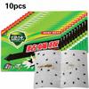 10pcs Insects Protection Sticky Glue Paper Flying Flies Trap Catcher Bug Insects Catcher Board