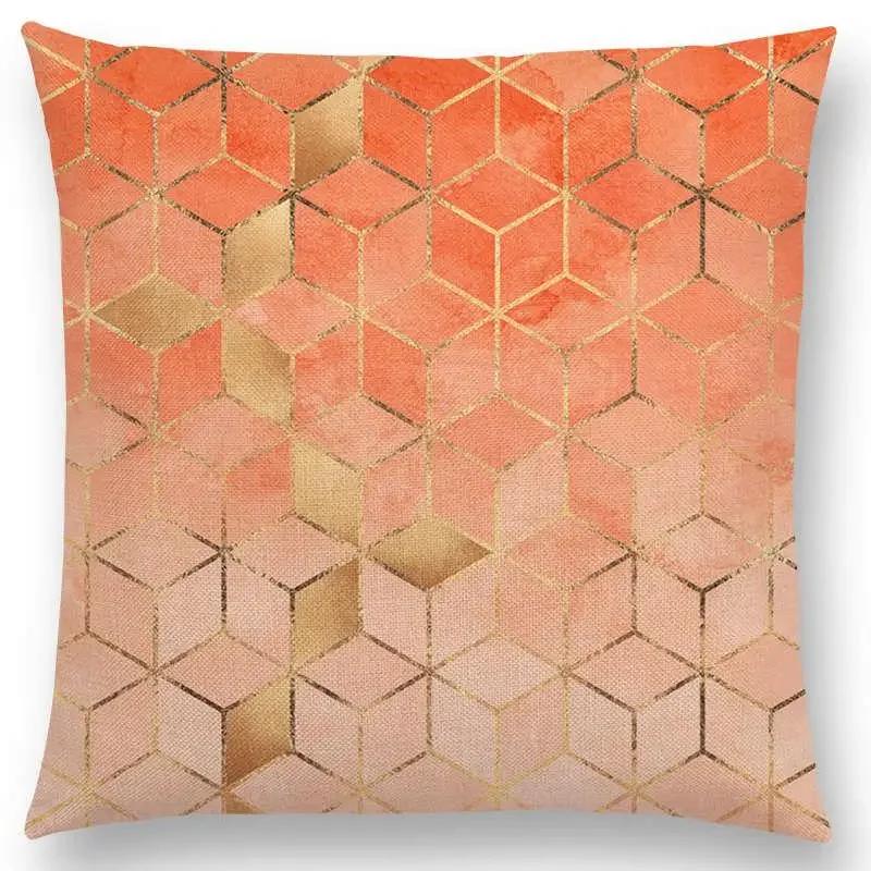 

Новый Абстрактный Природа Витиеватый Кристалл Градиентный Красочный Ослепительный Бриллиант Геометрические Узоры Чехол для Подушки на Автосиденье Наволочка 66x66cm