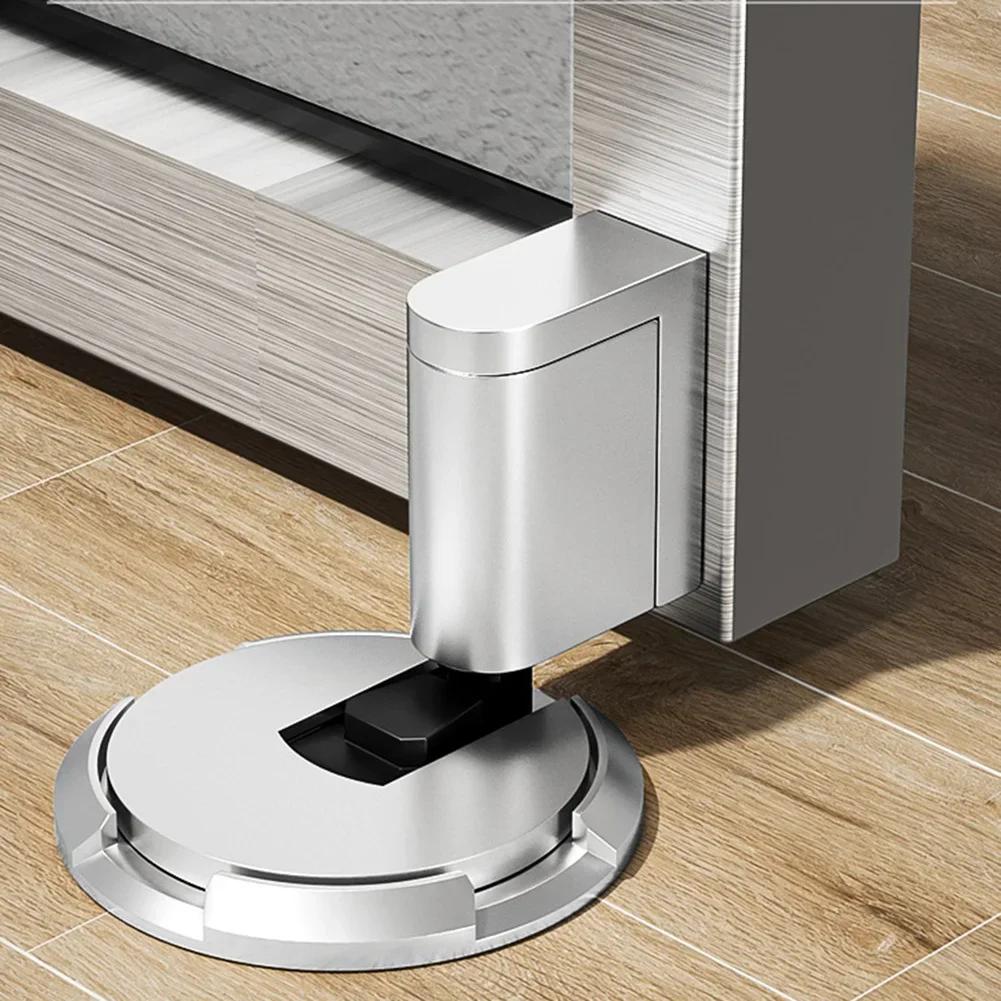 Invisible Magnetic Door Stopper Punch-free Windproof Door Stop Anti-Collision Door Suction Household Door Stopper Hardware