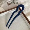Hair Sticks Fork Hairpin Elegant Women Hair Clip Pins U Shape Girls Hairpins Hair Bun Maker Headwear Accessories
