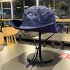 Bucket Hat Fisherman Hat Sunscreen Cap Wide Brim Hiking Hats Quick-Drying Sun-Shade Fishing Caps