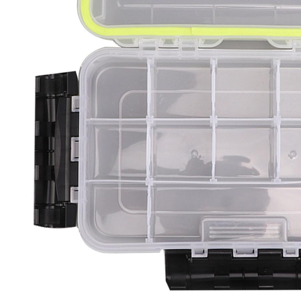 27*17*5.3cm Fishing Tackle Box Transparent Fishing Organizer Box Lure Storage Box  Outdoor Fishing
