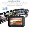 WiFi Motocyklový DVR Palubná Kamera 1080P+1080P Full HD Predný Zadný Pohľad Vodotesná Motocyklová Kamera GPS Záznamník Záznamové Zariadenie