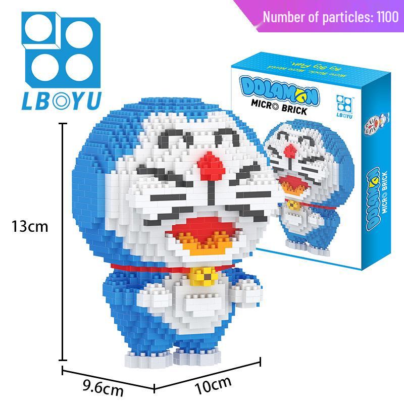 Le Bao Yu Educational Street Vendor Building Blocks for Kids and Adults – Micro Diamond Small Particles, One Piece