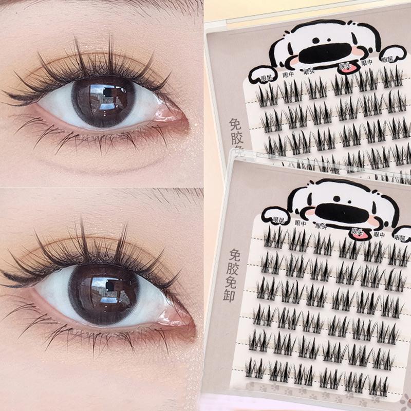 Free False Eyelashes Fox Tie Lazy People Can Choose The Soft Soft Adhesive Free From False Eyelashes