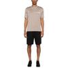 Emporio Armani SS24 Letter Logo Printed Round Neck Short Sleeve T-Shirt Men Tops Light-Brown 3D1TG3-1JPZZ-06G7