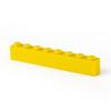 100g Small Particle 3008 High Brick 1x8 DIY Building Block Compatible with Creative Gift MOC Building Block Castle Toys