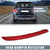 Car Rear Left Bumper Reflector No.A1668200074 for Mercedes-Benz ML350 2012-2015 Plastic Red