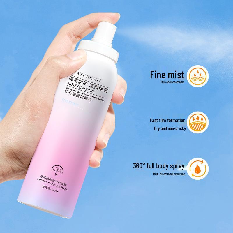 

Jianmei Chuangyan Pomegranate Waterproof Sweatproof Face & Body Isolation Spray