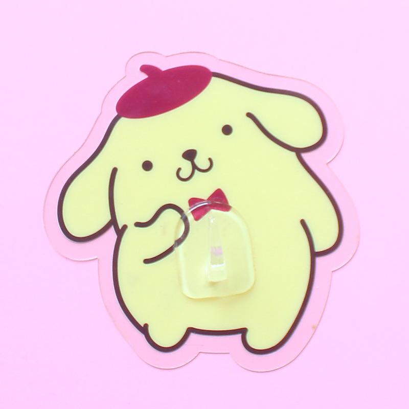Cartoon Style Cute Wall Adhesive Hook for Bathroom, Kitchen, and Dorm