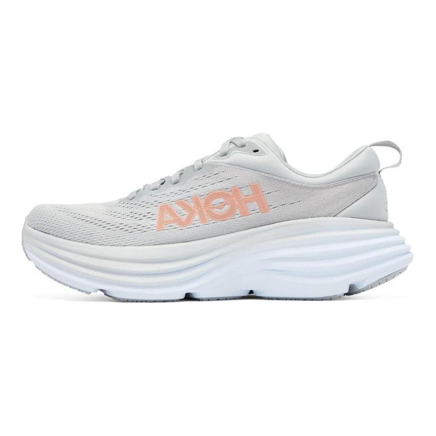 HOKA One One Dámské tenisky Bondi 8 Harbor Mist Lunar Rock 1127952-HMLR