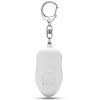 Personal Alarm LED Flashlight Rechargeable Whistle Security Alarm Keychain for Night Running Traveling Elderly Travelling 130dB