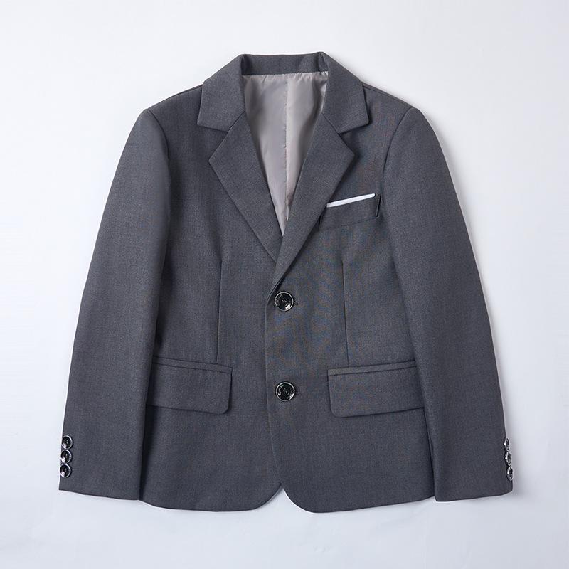 Boys' Single-Breasted Blazer Suit for Medium & Large Children - Piano Performance & Pageboy Attire
