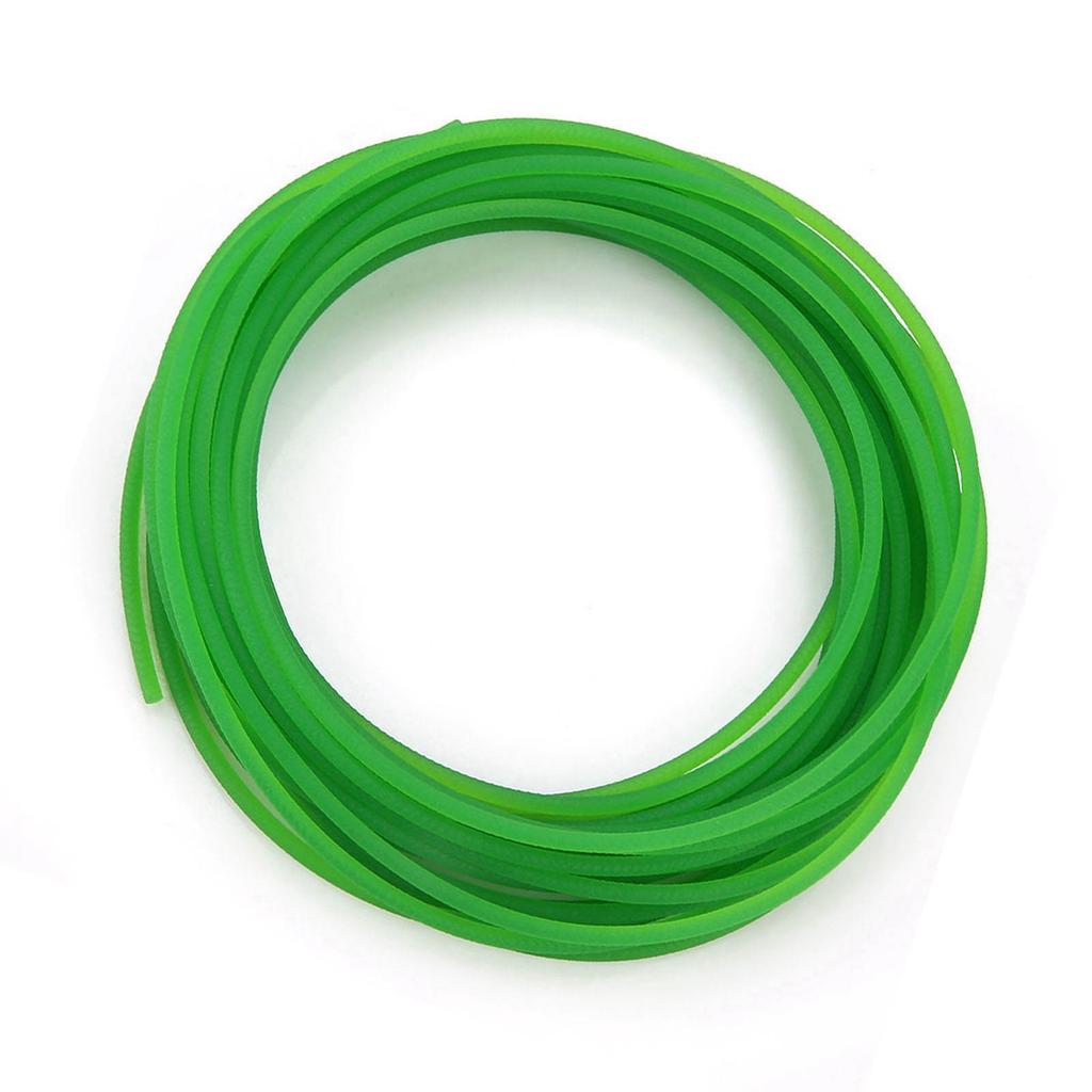 Green Rough Surface PU Polyurethane Round Belt for Drive Transmission