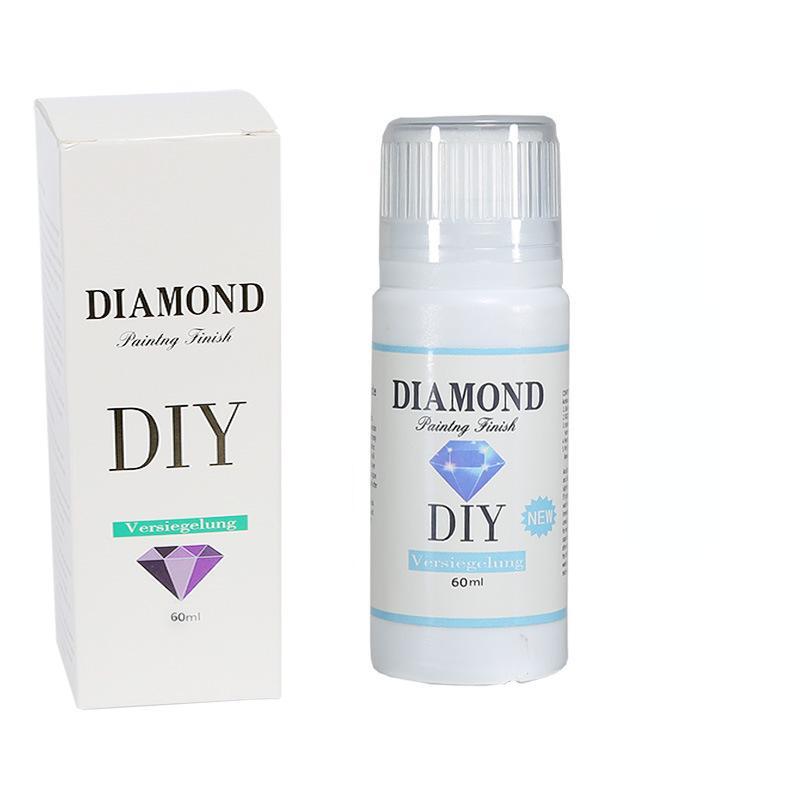 

1PC 60ml Diamond Painting Sealer Fast Drying DIY Conserver for 5D Diamond Painting Puzzle Sets білий