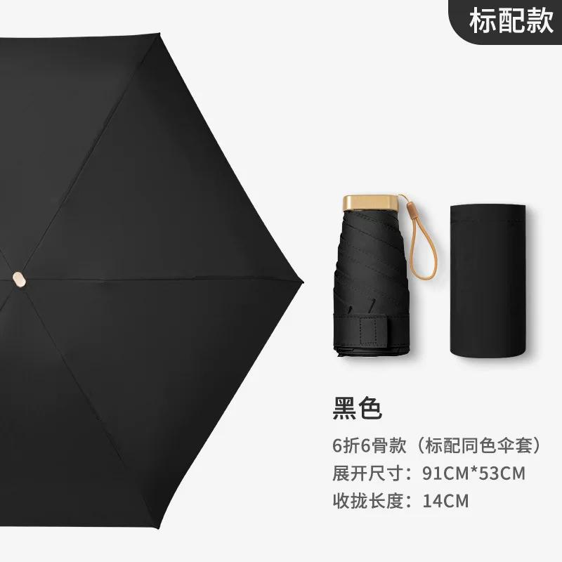 Dual-Use Umbrella for Women, Sun Protection, Uv Protection, Pocket Umbrella, 40% off Flat Sun Umbrellas, Compact Sunshade Umbrella