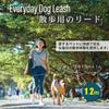 JC HOUSE Dog Bamboo Fiber Soft and Comfortable Lead for Medium and Large Discipline and Dark Gray Lead, Eco-Friendly Material, 1.2m, Grip, Durable,