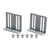 2 DIN Einbausatz Autoradio Halterung & Schraube Universeller Autoradio Adapter Auto Stereo Radio MP5 Einbausatz Einfache Montage