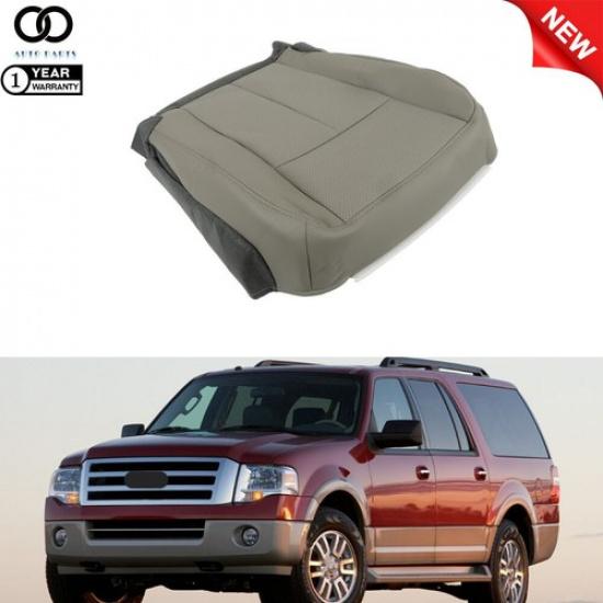 For 2007-2014 Ford Expedition Bottom Leather Seat Covers Gray Driver Side NEW