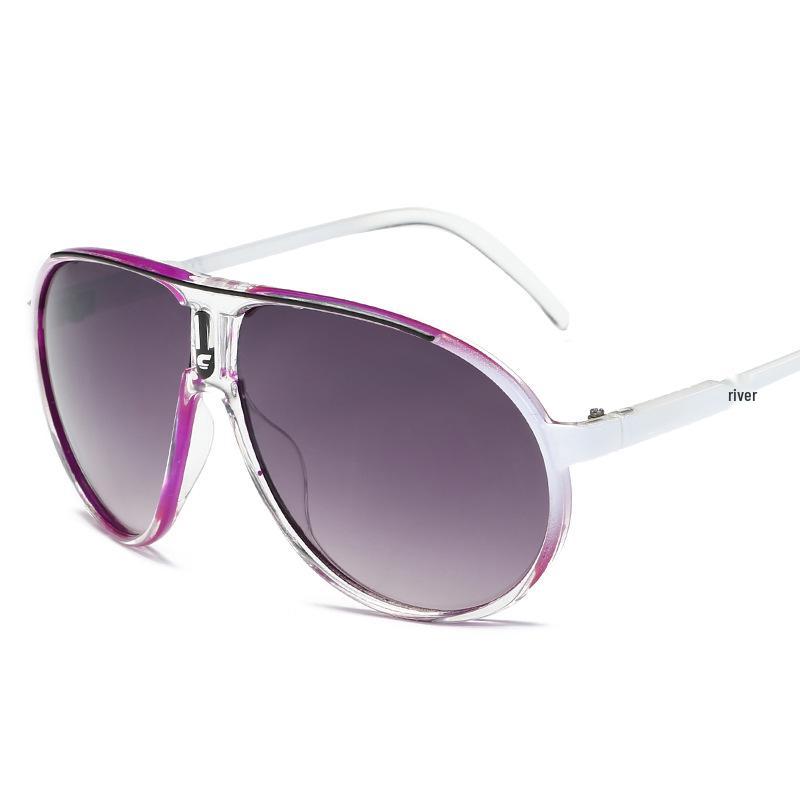 Pilot 138 Unisex Retro Gradient Sunglasses - Lightweight, UV Protection