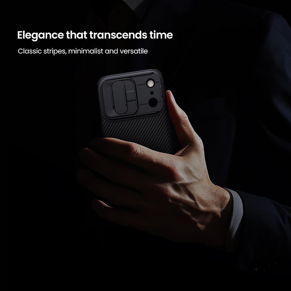 NILLKIN for iPhone 17 Pro Max Air Phone Case CamShield Pro Magnetic Case Camera Protection Slide Cover