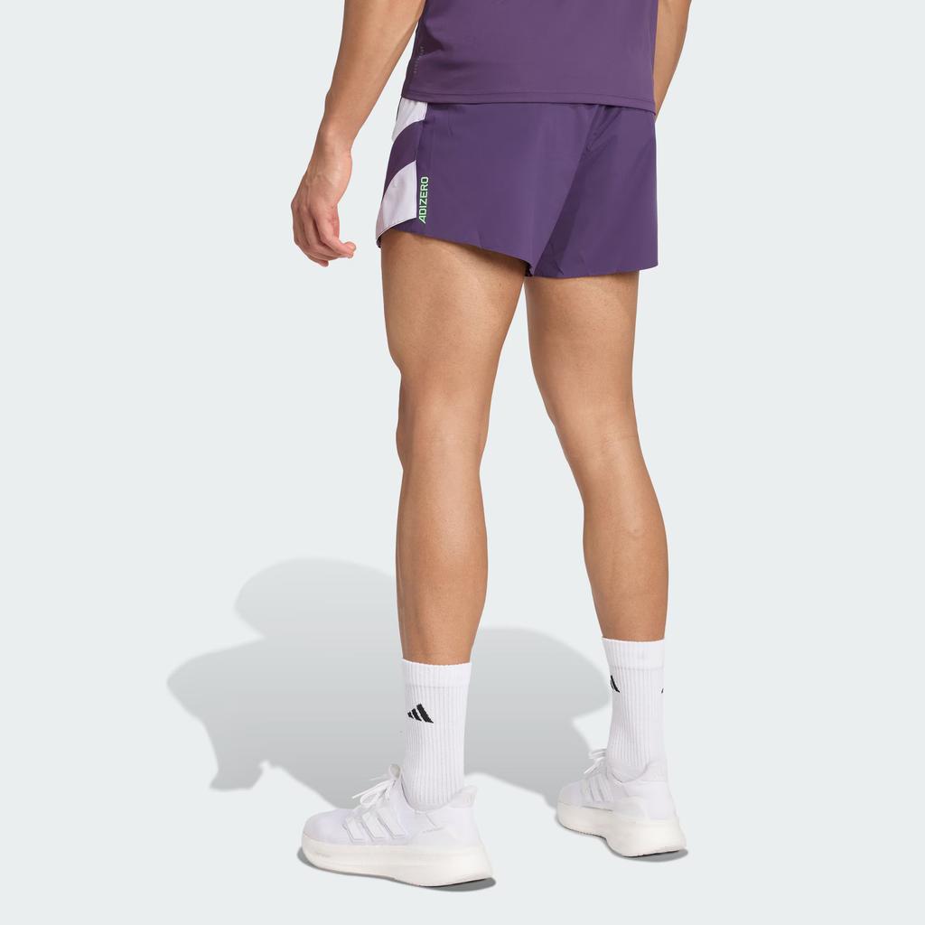 Adidas Adizero NYC Running Gel Logo Letter Slim Fit Sports Shorts Men Shorts JY6992