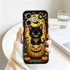 Halloween Cat Pumpkin Phone Cover Case for Honor 600 Lite X7 X8d 90 X9a X9d X6 X5b 8X 70 X8 X9c 200 400 Magic5 X6d X7d
