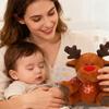 Glowing & Breathing LED Light Up Stuffed Animal Cuddle For Kids Toddlers Soothing Companion For Bedtime