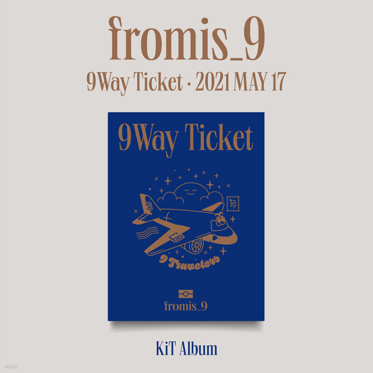 

fromis_9 - 9 Way Ticket [Kit Album]