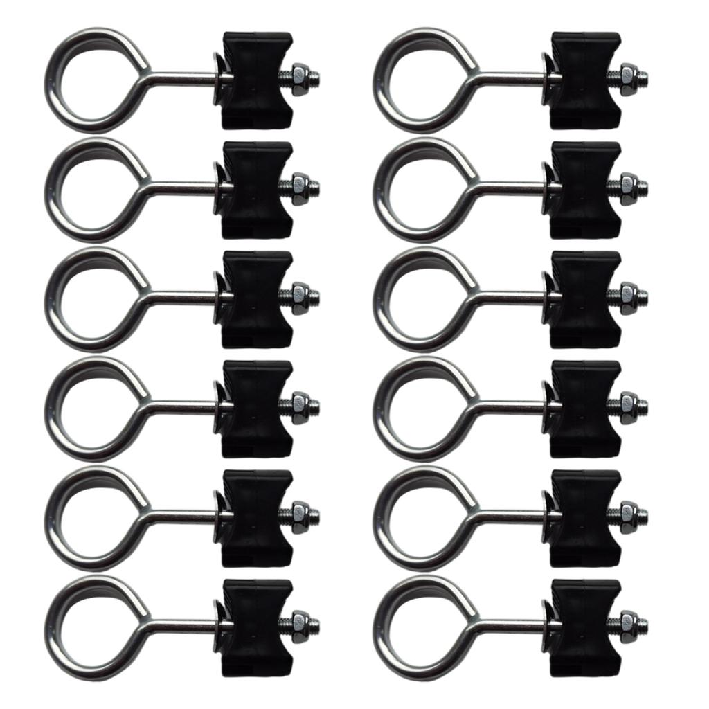 12pcs Multipurpose Trampoline Frame Fasteners Rustproof Hardware Bolts Convenient for Secure Assembly Daily Use