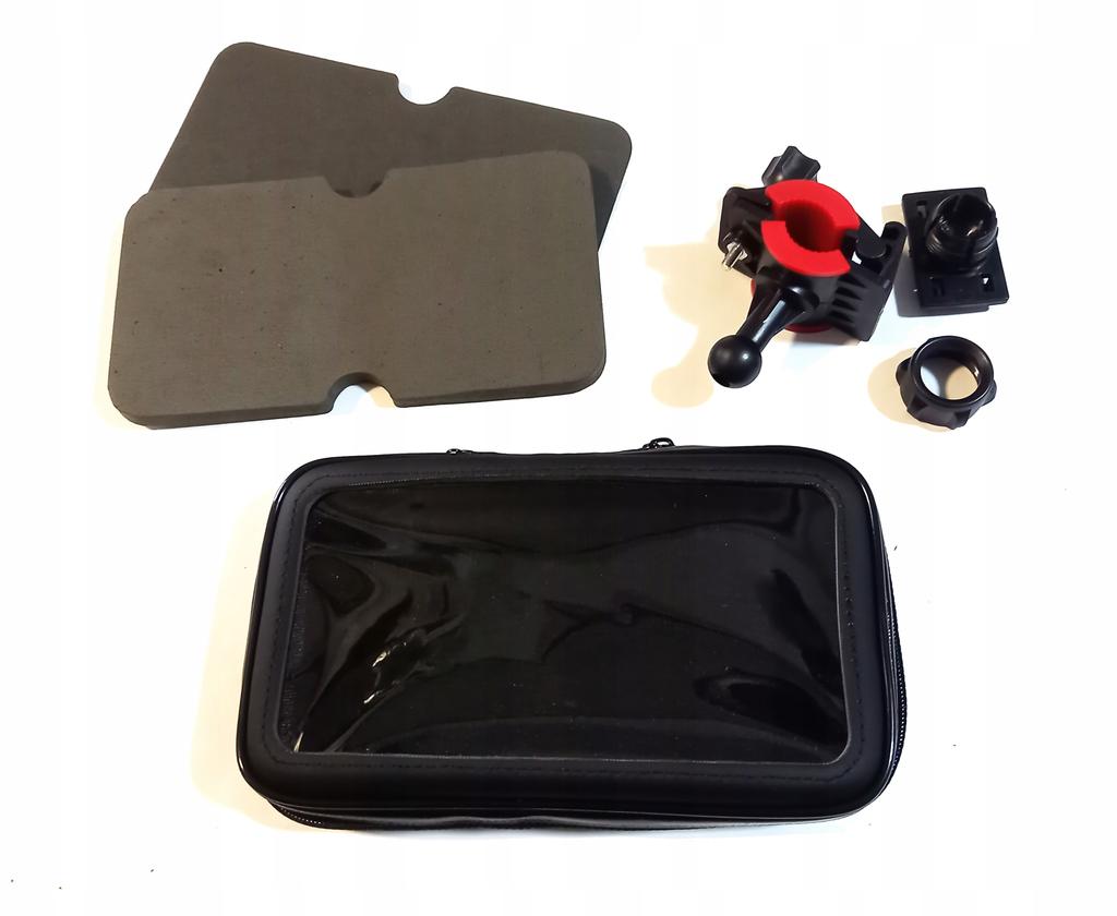 Etui Uchwyt Motocyklowy Na Telefon Nawigację Gps Quad Atv Skuter Cross D