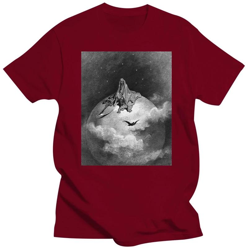 Gustave Dore, 1883, Illustration, Edgar Allan Poe, 'The Raven' T Shirt Gustave Dore Edgar Allan Poe Raven Ravens Death