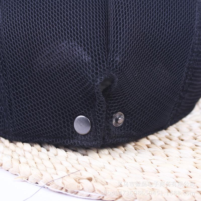 Hat Mesh Breathable Men's and Women's Cap Spring and Summer Outdoor Shade Sunscreen Hat Sun Hat Forward Hat