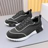 H Fashion Casual Sports Shoes Early Spring Leather Men's and Women's Flat Running Shoes