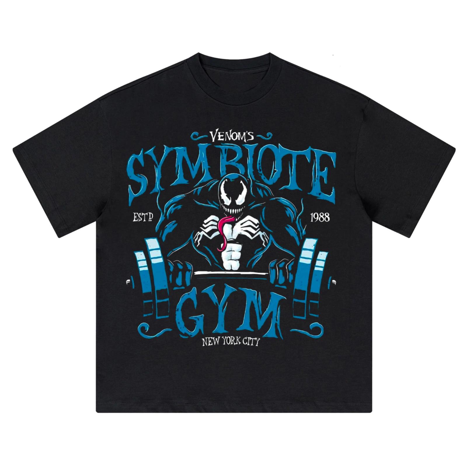 Veniom Gym T Shirt Men’s Fitness Workout Training Tee Athletic Sports Top M