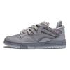Pleasures X Li Ning Comfortable Versatile Durable Lightweight Low-Top Sneakers Women Sneakers Gray AECT066-2