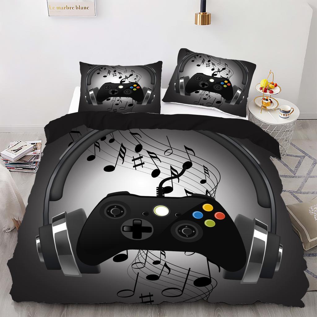 Home Textile Four Or Three-Piece Bedding Digital Printing Bedding One-Piece Gamepad Printing