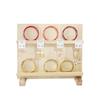 Wooden Multi-layer Earring Display Rack Earring Stud Storage Display Props Jewelry Storage Rack Counter Earring Jewelry Rack