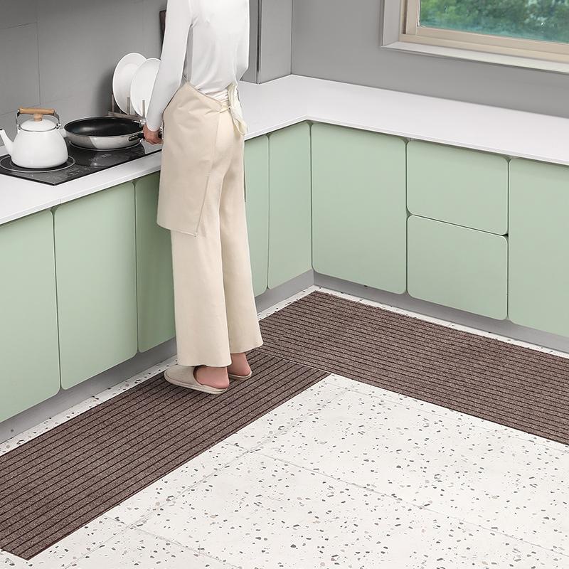 

Modern Minimalist Square Floor Mat – Durable, Stain/Fade Resistant, Non-Slip Rubber Backing, Machine Washable for Indoor/Outdoor 400MMx600MM