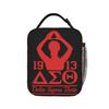 Delta Sigma Theta 1913 Hand Sign Lunch Bag Outdoor Picnic Portable Thermal Tote Handbags For Child Oxford Designer Cooler Bag