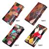 Leather Women Long Wallet Color Matching Purse Fashion Large Capacity Card Holder