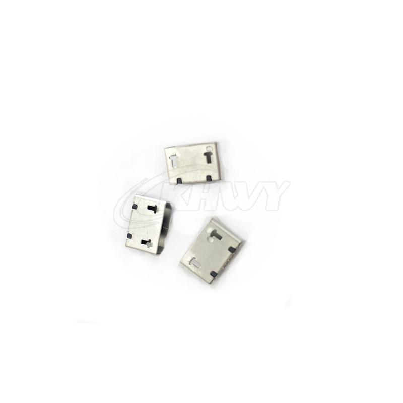 Tape-Packaged Edgeless Flat USB Micro Pin Female Socket