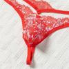 Transparent Mesh Sheer Panties Low Waist T-back Briefs Men Thin Men's Lace Thong  Role Play