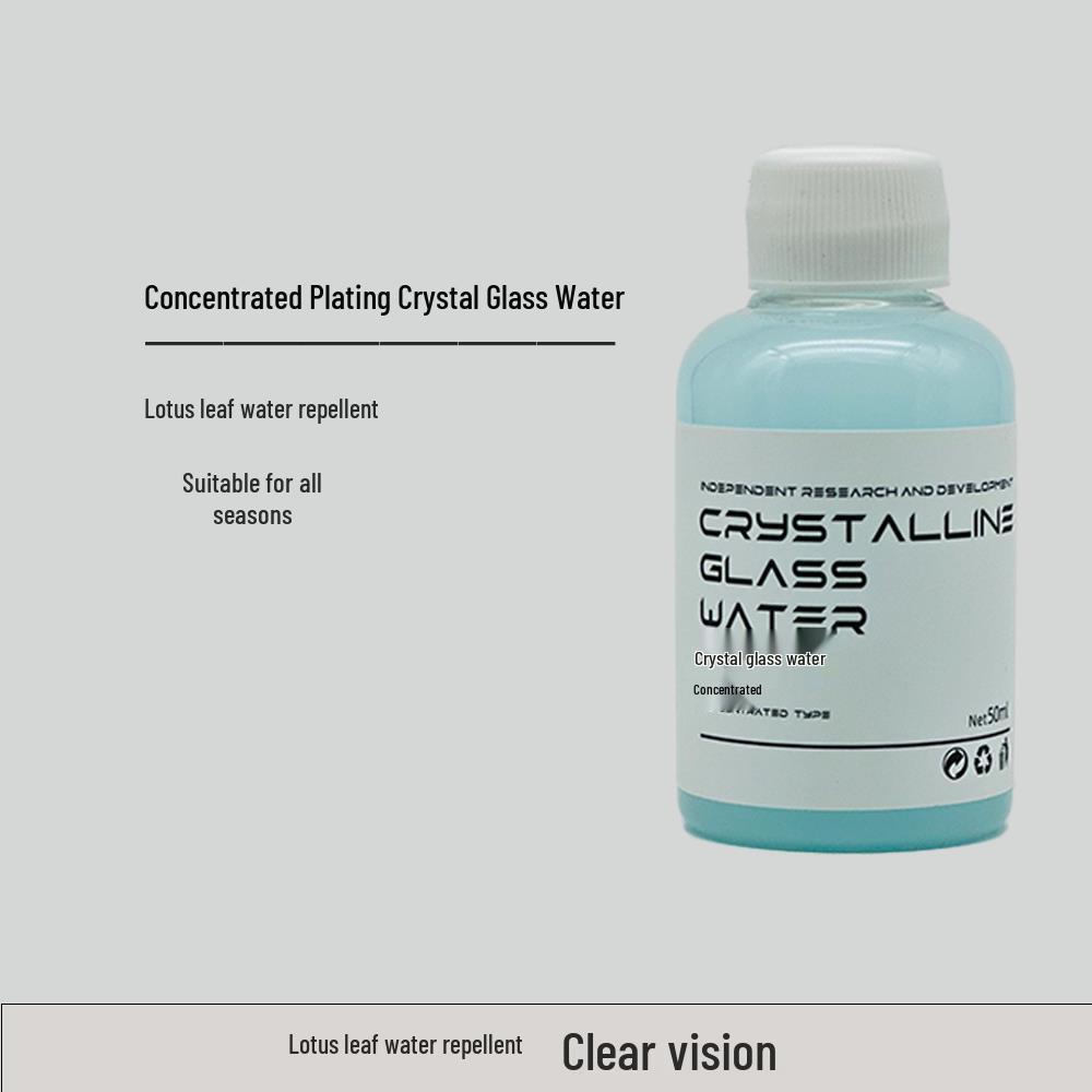 All-Season Windshield Cleaner: Oil Film Remover & Antifreeze Coating