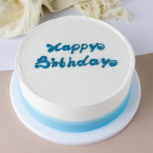 

European-style Birthday Cake Model Shop Window Sample Hand-painted Simulation Cake Artificial Fake Cake Decoration Accessories 6 inches